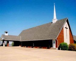 Exterior of Hope Lutheran Chapel